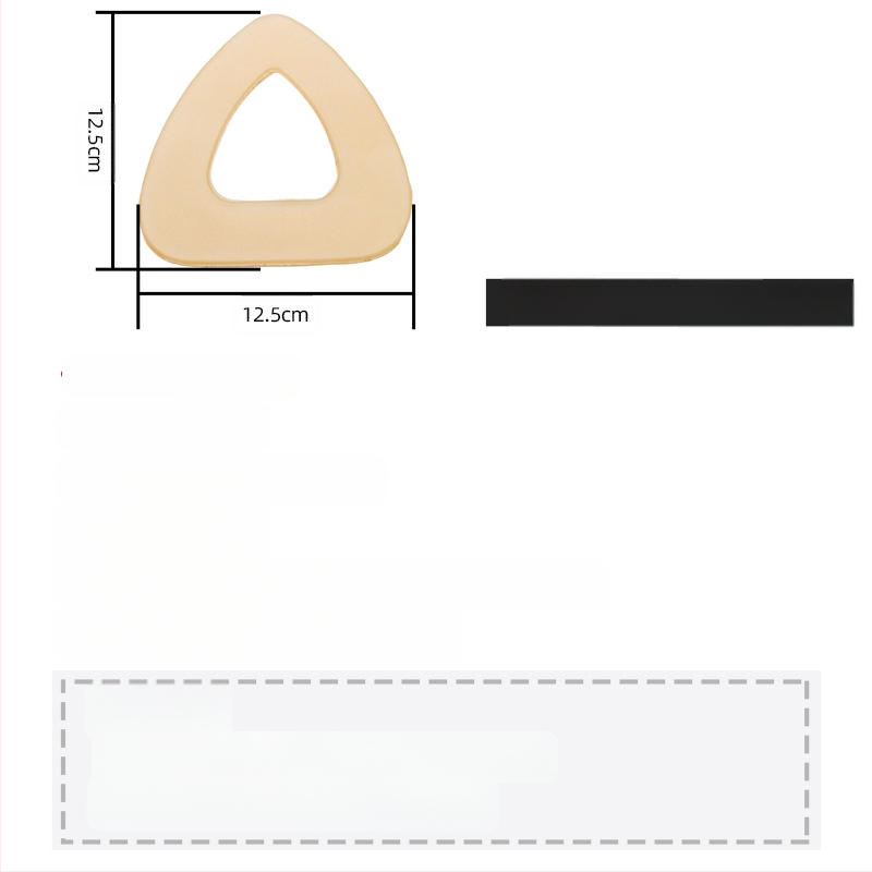 Xinwei ventiliatoriaus kaukės slėgio malšinimo pagalvė, minkštas silikono ir putų medžiaga, daugkartinio naudojimo