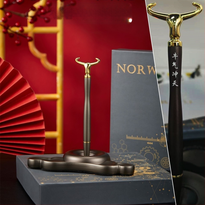 Levitatīvā pildspalva – galda dekors, alumīnija sakausējuma korpuss, logotipa drukāšana pieejama, pielāgojama, ideāla biznesa dāvana