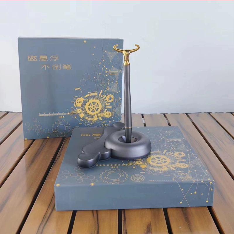 Levitatīvā pildspalva – galda dekors, alumīnija sakausējuma korpuss, logotipa drukāšana pieejama, pielāgojama, ideāla biznesa dāvana