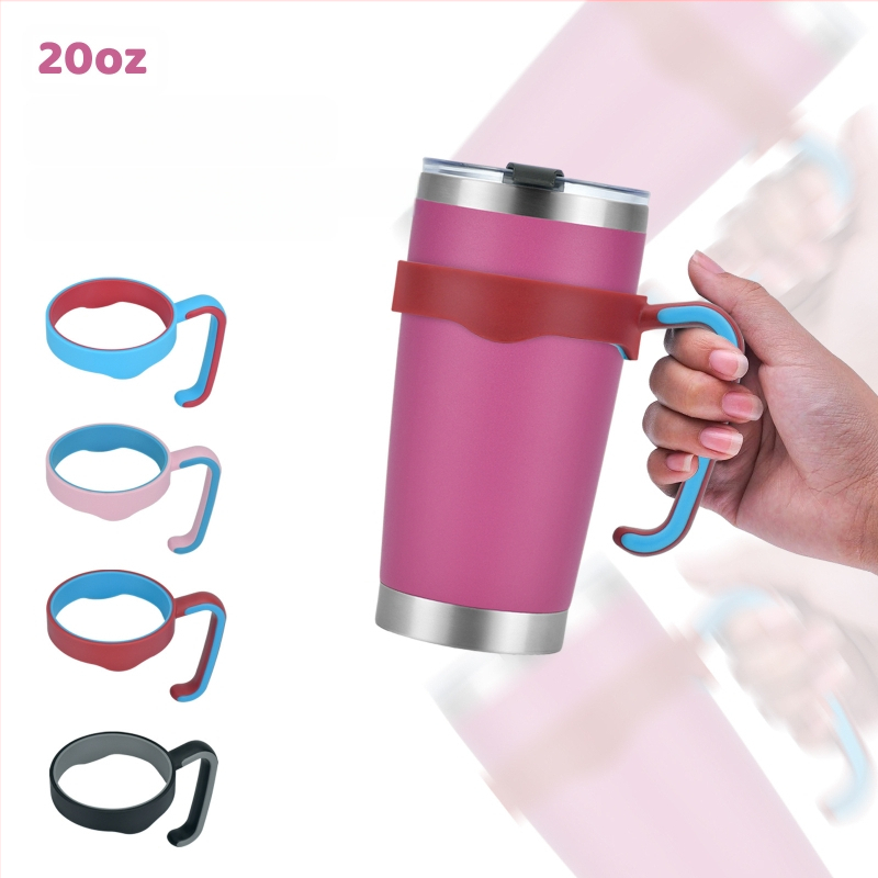 Hua Kun PP puodelio laikiklis – apvalios formos, nešiojamas, vieno sluoksnio konstrukcija, logotipo spausdinimas