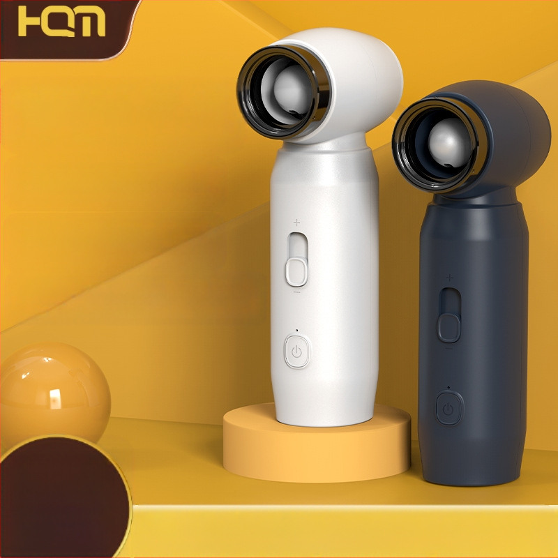 Rankinis nešiojamas lauko ventiliatorius su įmontuota baterija 4000–6000 mAh, USB įkrovimas, bešepetėlinis variklis, be žingsnių greičio reguliavimas, veikimo laikas 1–3 val.