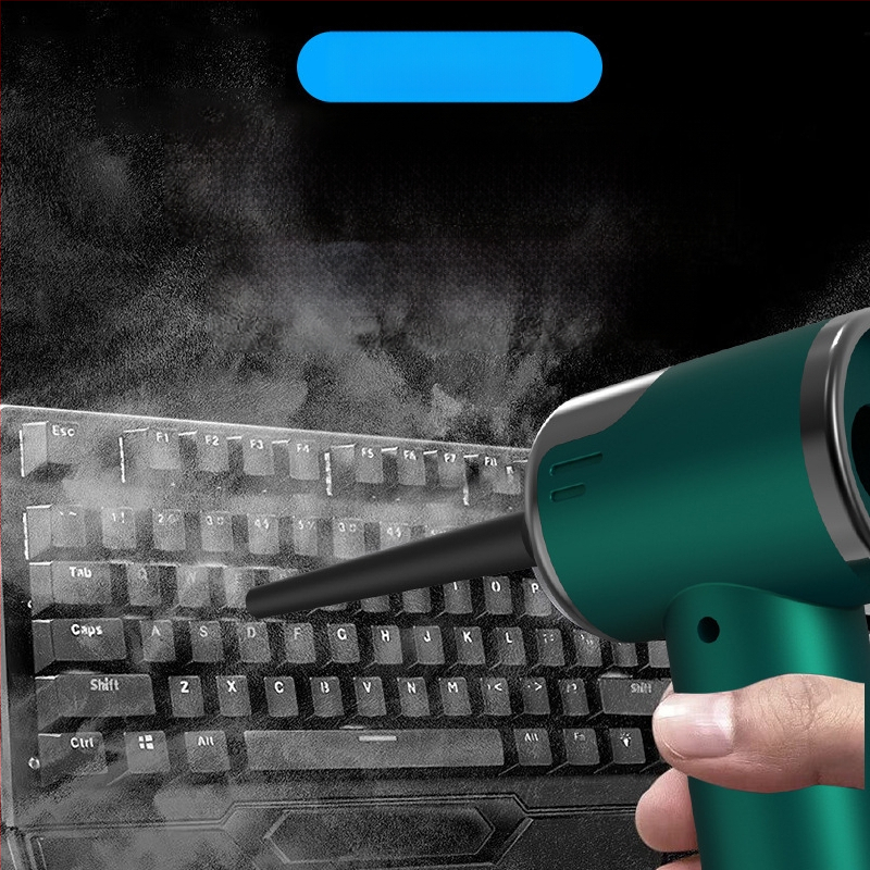 Bezvadu rokas putekļsūcējs automašīnai un mājām, ciklona sprausla, sūcējs 2100–3000 Pa, jauda 75W, darbības laiks 0–1 h, iekšējā baterija 1600–2000 mAh