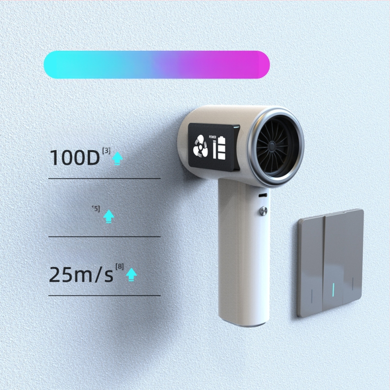 Bezvadu automobiļa putekļu sūcējs ar digitālo displeju, divējāda izmantošana auto un mājai, pārnēsājams, 60W, 6000Pa, uzlādējams