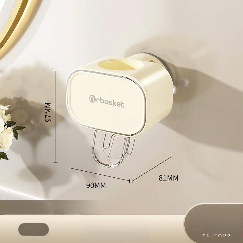 Automatinis dantų pastos išspaudimo įrenginys, sieninis siurbimas, šepetėlių ir pastos laikiklis, licencijuojamas privatus ženklas