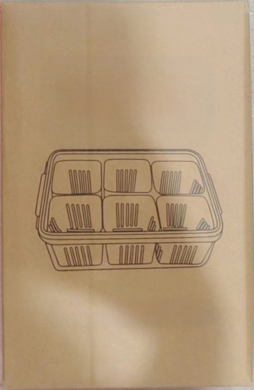 Ladica za odvodnju i čuvanje svježeg u hladnjaku, 6 odjeljaka, dvostruki sloj, plastična, 800–1000 ml, kuhinjski organizator za poriluk, đumbir i češnjak