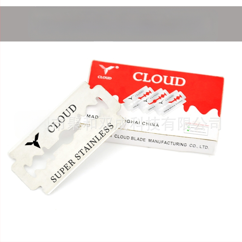 Claude λεπίδες χειροκίνητου ξυρισμού, κουτί με 10 λεπίδες, συσκευασία 100 τεμάχια