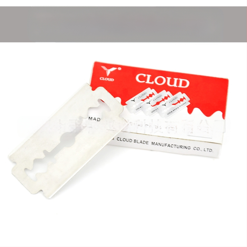 Claude λεπίδες χειροκίνητου ξυρισμού, κουτί με 10 λεπίδες, συσκευασία 100 τεμάχια