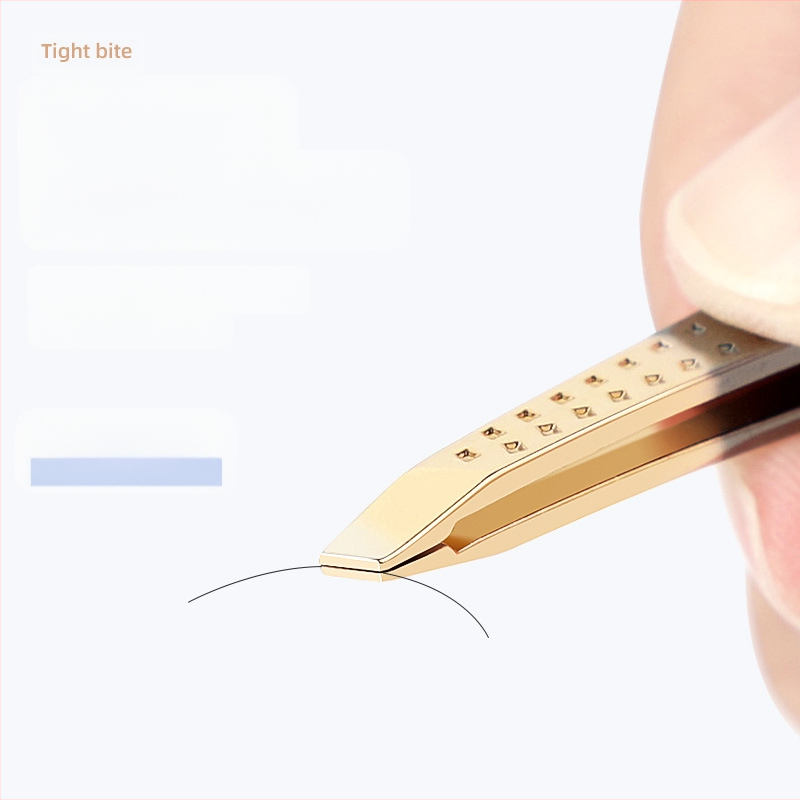 Colorful Fenling antakių klipas ir žnyplės rinkinys, nerūdijantis plienas, įstrižos galvutės, skirtas antakių ir blakstienų priežiūrai