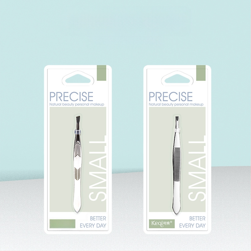 Colorful Fenling antakių klipas ir žnyplės rinkinys, nerūdijantis plienas, įstrižos galvutės, skirtas antakių ir blakstienų priežiūrai