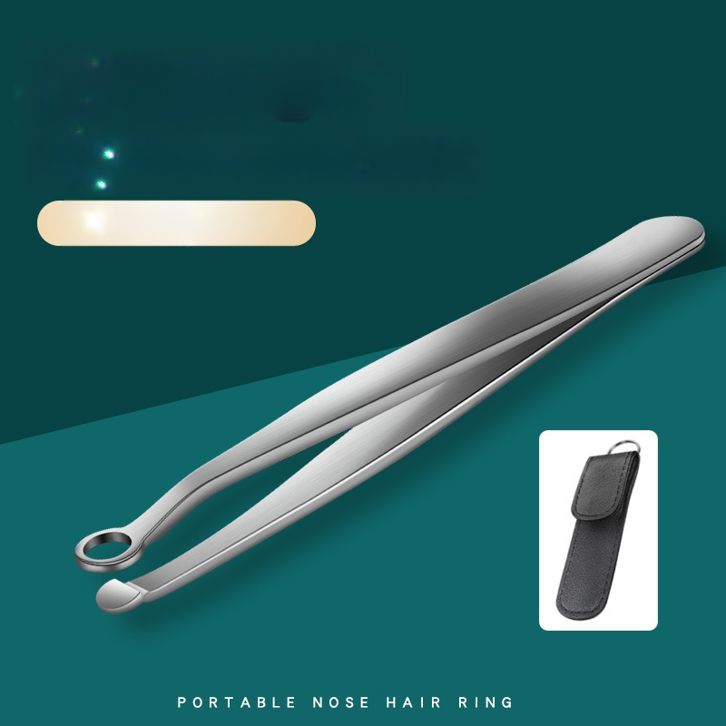 Nerūdijančio plieno nosies plaukų kirpimo įrankis, apvali galvutė, rankinis presavimo tipas