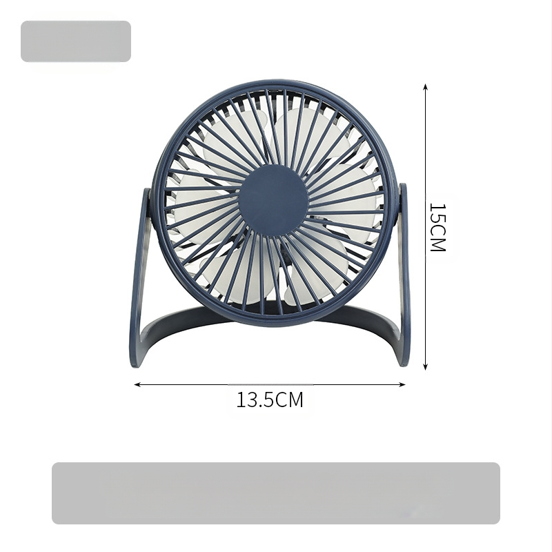 USB stalo ventiliatorius – 4 ašmenys, 5W, triukšmo lygis 45–50 dB