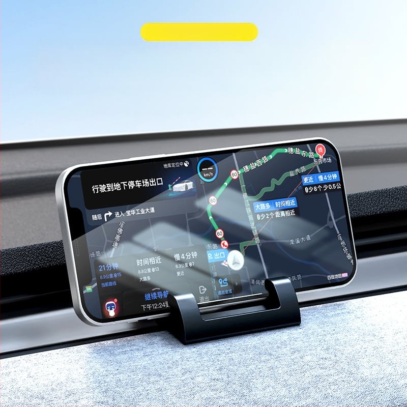 Θήκη τηλεφώνου από σιλικόνη για Tesla Model Y και Model 3 — κούμπωμα σε αεραγωγό, συμβατή με έξοδο αέρα