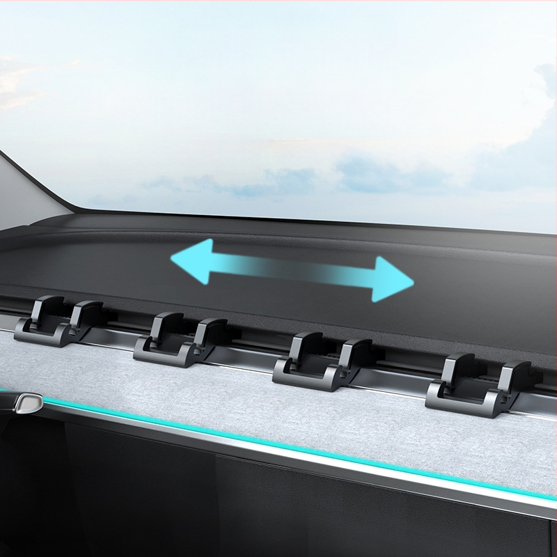 Θήκη τηλεφώνου από σιλικόνη για Tesla Model Y και Model 3 — κούμπωμα σε αεραγωγό, συμβατή με έξοδο αέρα