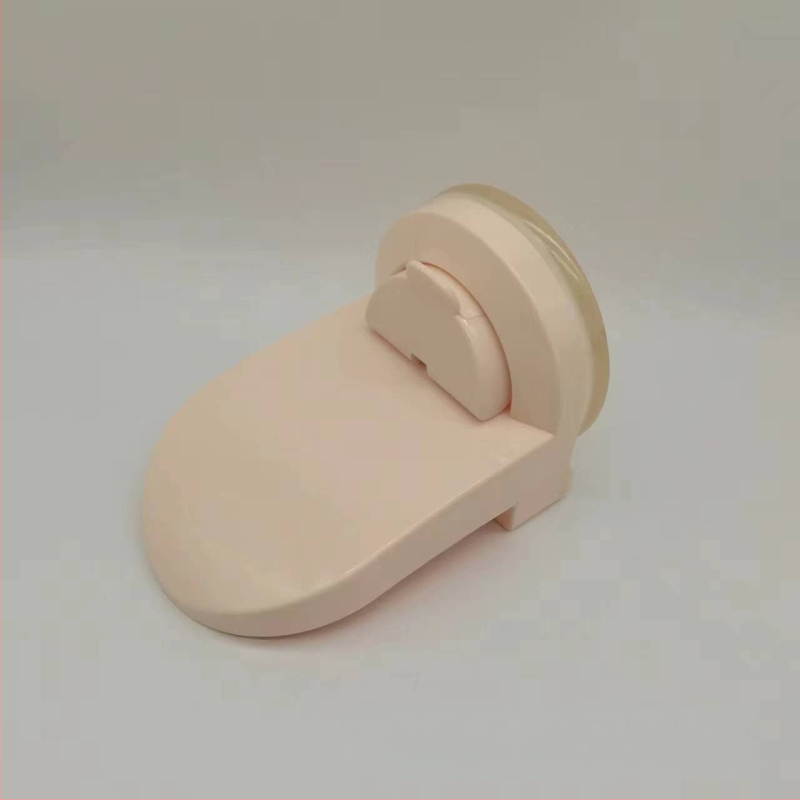 Vonios pedalo laikiklis su siurbimo kilpa, kabliuko montavimas, be gręžimo, vieno sluoksnio organizatorius