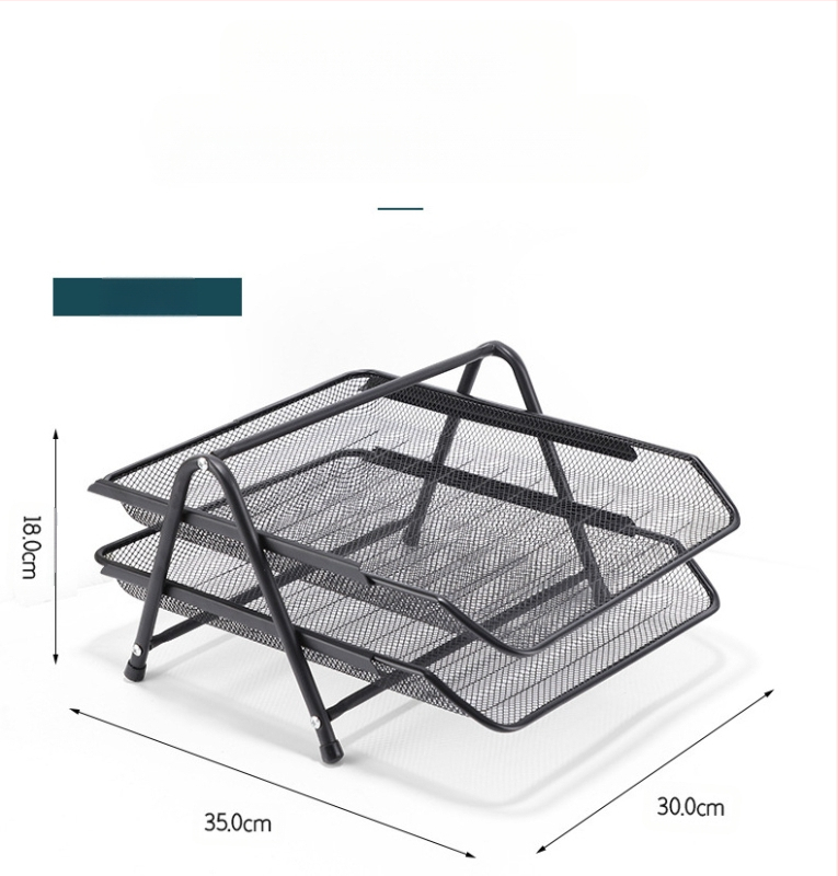 Метален рафт за файлове в колонна конфигурация, 4 нива, модел CQY-2004-4, персонализация по заявка