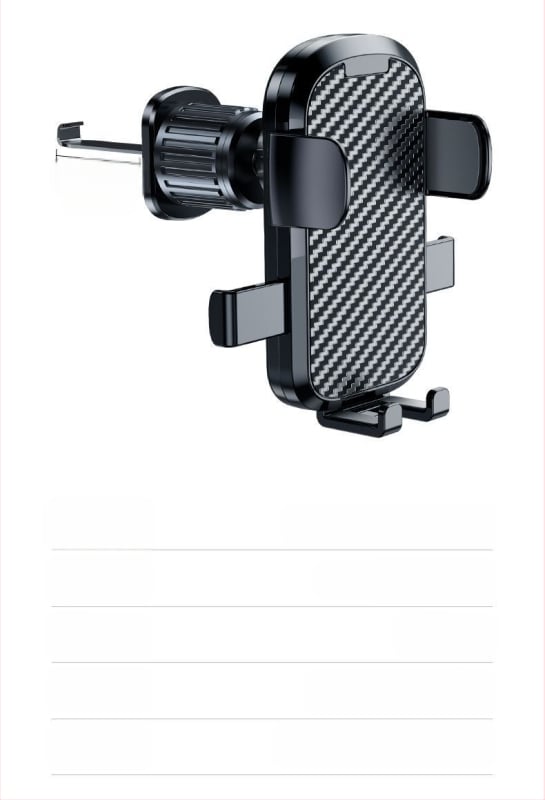 Easy eight θήκη τηλεφώνου αυτοκινήτου για αεραγωγό με αντιδονητικό βραχίονα, καθολική συμβατότητα, εγκατάσταση με κλικ, για πλοήγηση