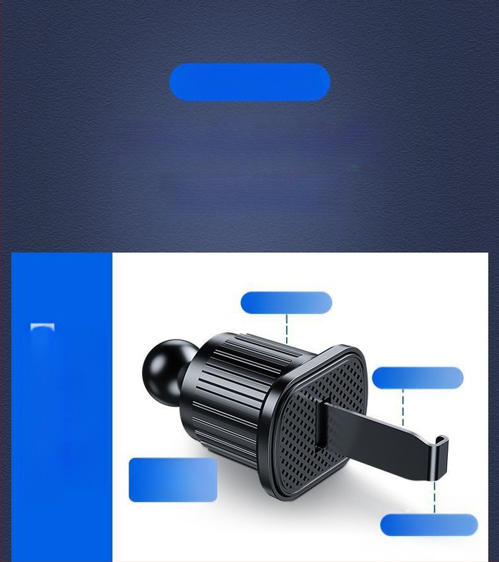 Easy eight θήκη τηλεφώνου αυτοκινήτου για αεραγωγό με αντιδονητικό βραχίονα, καθολική συμβατότητα, εγκατάσταση με κλικ, για πλοήγηση