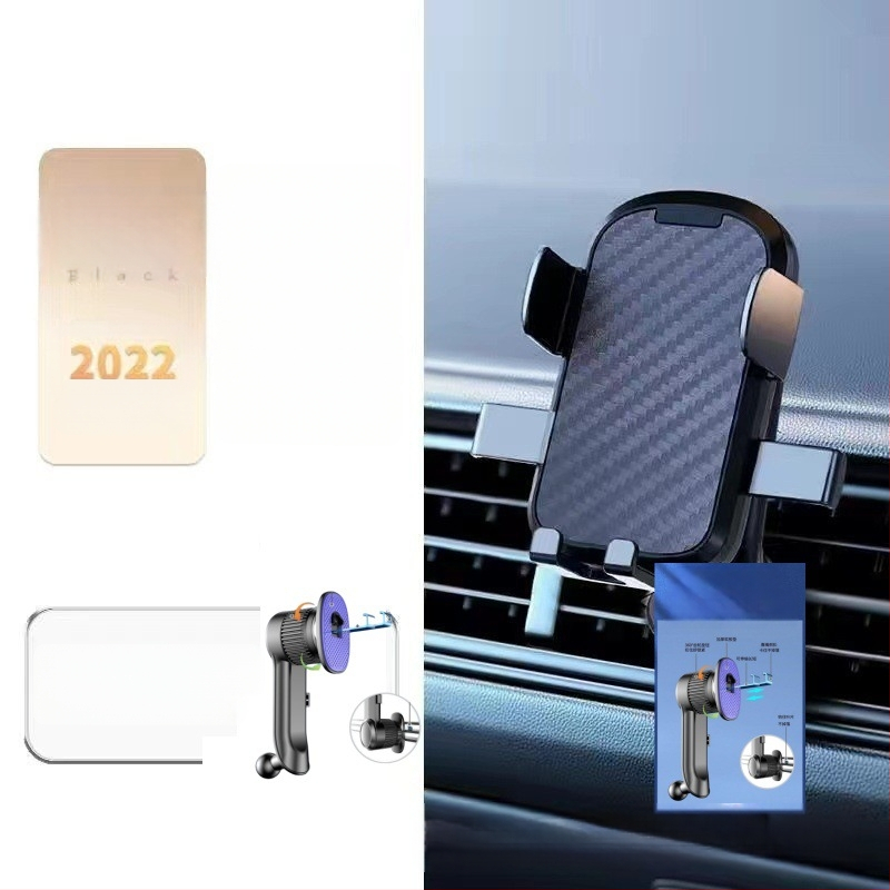 Easy eight θήκη τηλεφώνου αυτοκινήτου για αεραγωγό με αντιδονητικό βραχίονα, καθολική συμβατότητα, εγκατάσταση με κλικ, για πλοήγηση