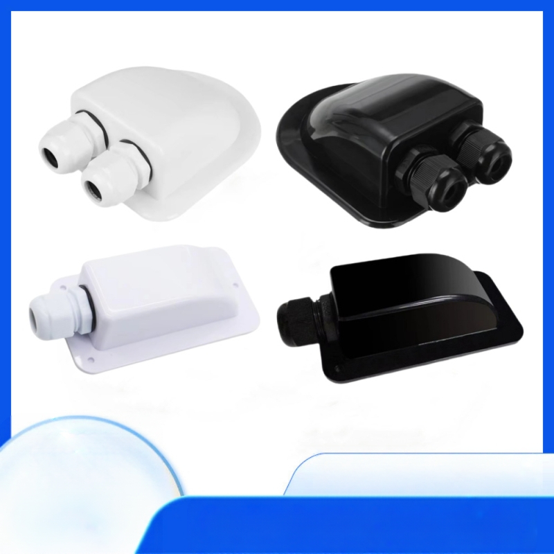 Saulės panelių laikiklis RV ir jachtoms, ASA medžiaga, injekcinis liejimas, svoris 0,1 kg, Spring Bridge, ABS atsparus vandeniui jungčių dėžė