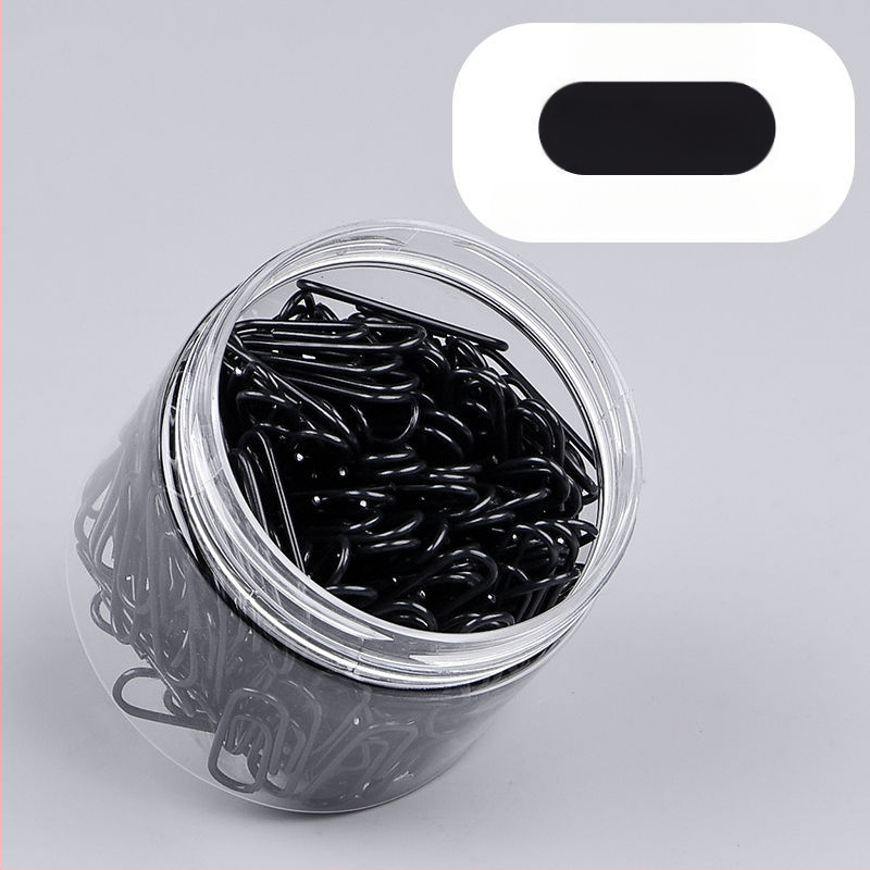 Westide metaliniai biuro klipsai – model Mixed color tube paper clip, 1 pakuotė