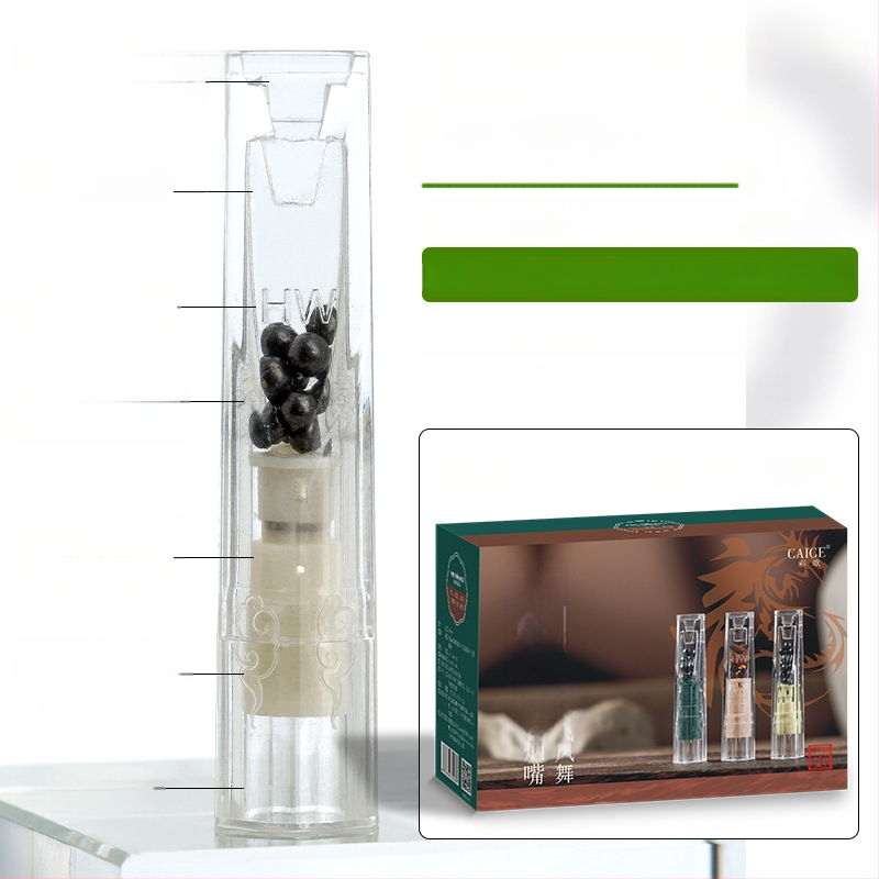 Vienreizējās lietošanas augu cigarešu filtrs, 100 gab., Hewang, plastmasas, universāls – rupjš/vidējais/smalkais