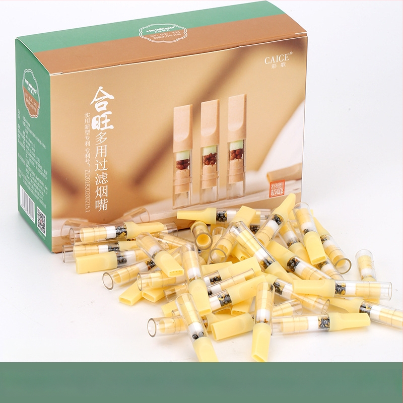 Vienreizējās lietošanas augu cigarešu filtrs, 100 gab., Hewang, plastmasas, universāls – rupjš/vidējais/smalkais