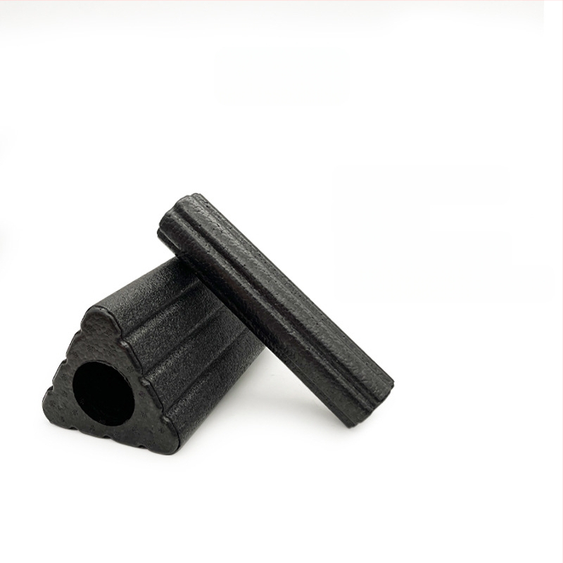 Йога триъгълник EVA блок – валяк за отпускане на мускулите на глезена и масаж на рамо и шия, двойна функция