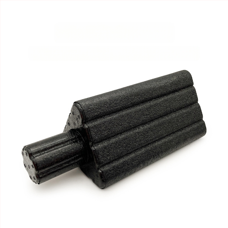 Йога триъгълник EVA блок – валяк за отпускане на мускулите на глезена и масаж на рамо и шия, двойна функция