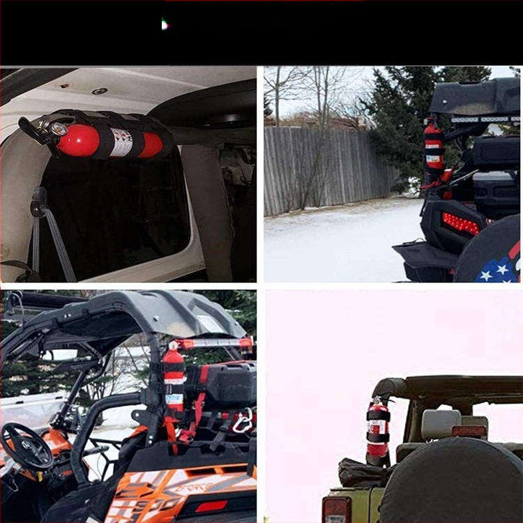 Gaisro gesinimo diržai su Velcro - nailonas/polisterio mišinys, skirti automobiliams ir Jeep Wrangler, Huatuo Rong