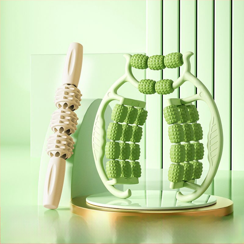 Masažo ritinėlis blauzdoms ir kojoms — blauzdų masažas, lieknėjimo įrankis, raumenų tempimas, jogos pagalbinė priemonė