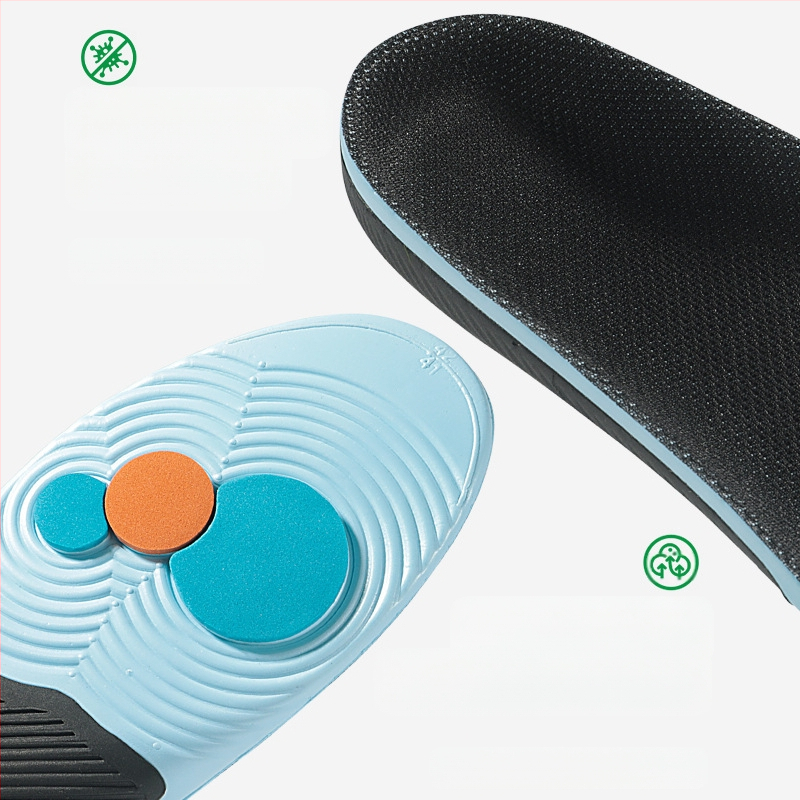 Kurbu atbalsta zolītes plakajai pēdai – arkas korekcija, pret torzijai, augsta elastība, elpojošs tīkla EVA, visu sezonu