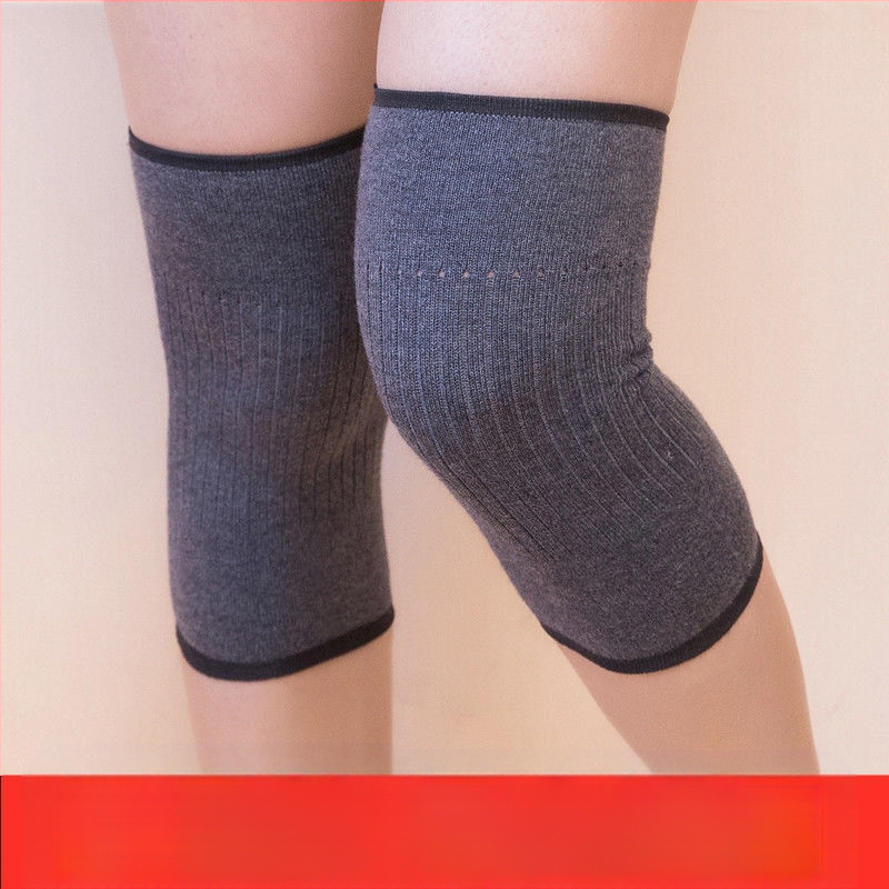 Протектор за коляно - топъл, еластично плетен безшевен, целогодишен за възрастни в помещения с климатик