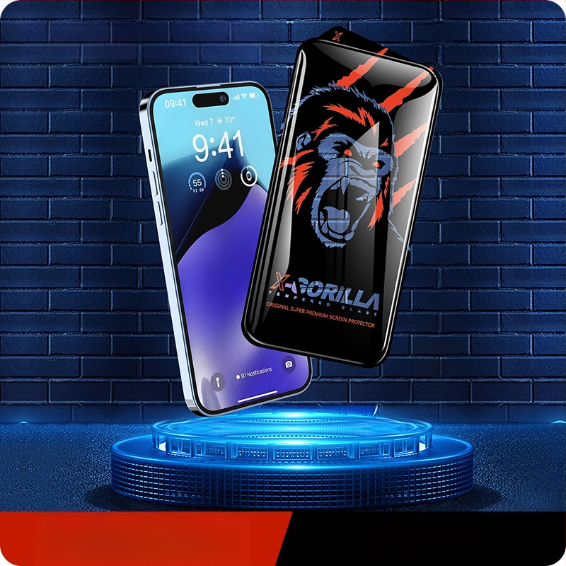 Front screen protector – anti-peeping, HD, full-screen, tempered glass