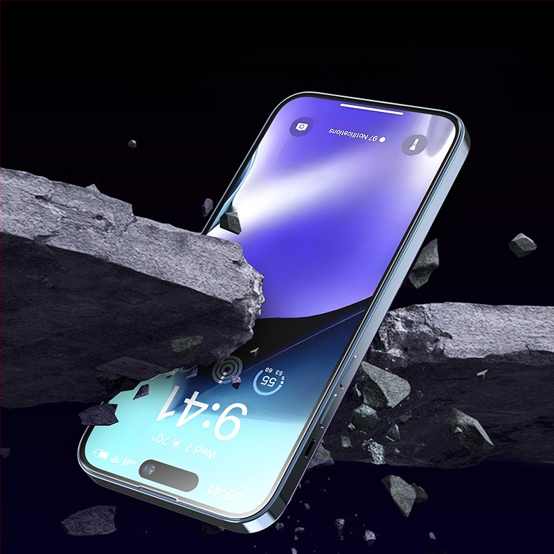 Front screen protector – anti-peeping, HD, full-screen, tempered glass