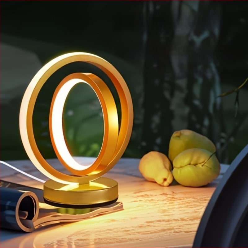 Αλουμινένιο νυχτερινό φως τέχνης με γήινο σχεδιασμό για μπαρ, υπνοδωμάτιο και σαλόνι — δημιουργικό στυλ, CE πιστοποίηση EU, νυχτερινό φως, φως ανάγνωσης, ατμοσφαιρικό φως — Looking at life