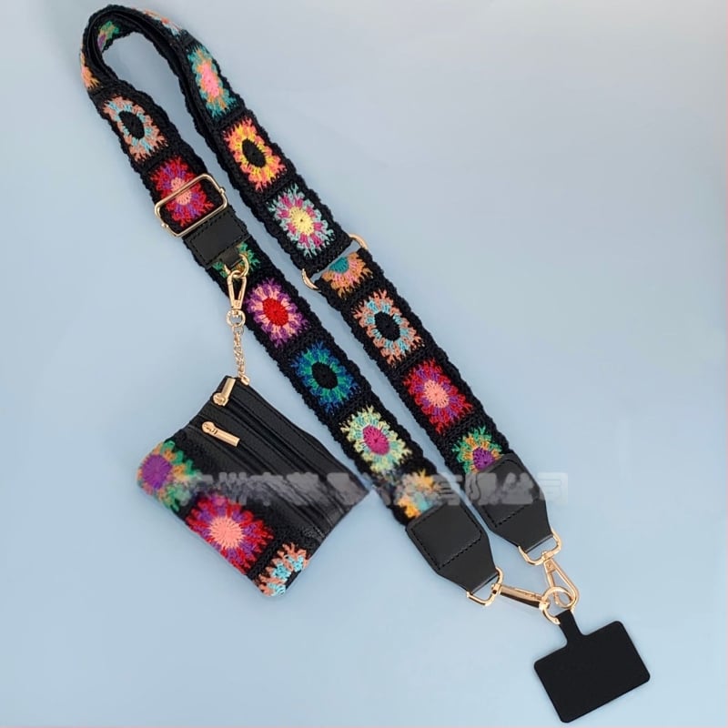 Fifan poliesterio pečių krepšys su gėlėtu raštu, ultra lengvas, vasara 2024