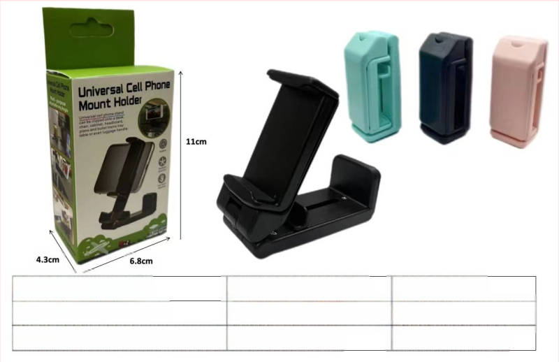 Stolný držiak na tablety a mobilné telefóny, ABS materiál, prispôsobiteľný, štýl IP, neutrálna značka