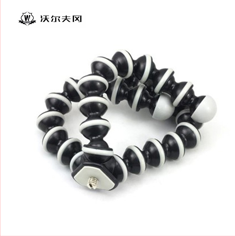 WOLFGANG Octopus τρίποδο με 3D κεφαλή, οκτώ τμήματα, βιομηχανικό πλαστικό, φορτίο έως 2 kg, για κάμερες και smartphones (Μεγάλο/Μεσαίο/Μικρό)