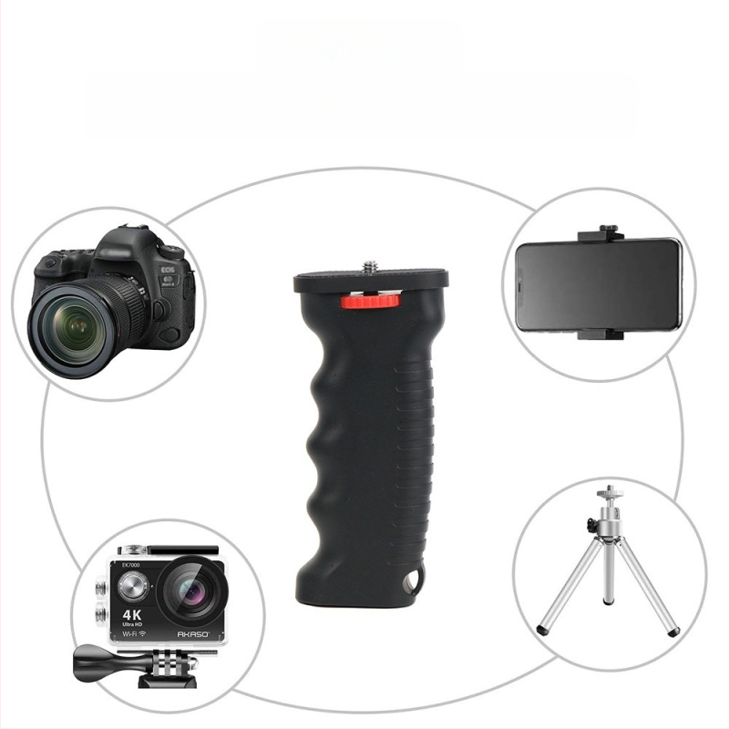 Tālruņa līdzsvara turētājs ar 360° rotējošu klipu iekšējai un ārējai fotografēšanai — bez Bluetooth, bez attālināšanas, apstiprināta privātā zīmola