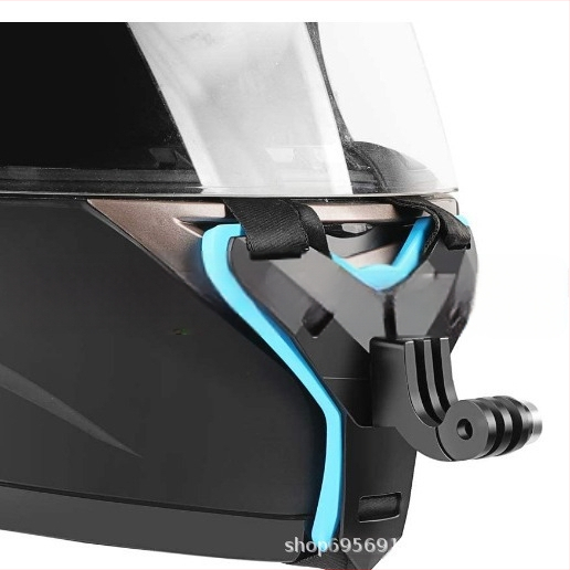 GoPro Hero 12/11/10 smakro laikiklis motociklo šalmui – sportinės kameros priedas