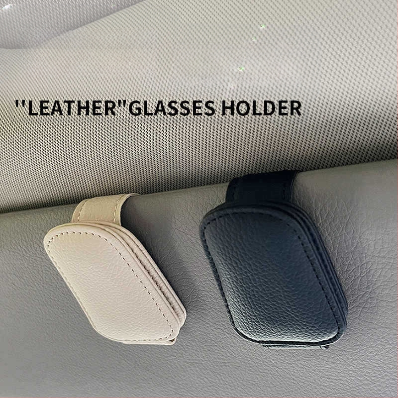 Θήκη γυαλιών αυτοκινήτου με κλιπ γυαλιών και θήκη καρτών για ηλιοπροστασία - Υλικό PU δέρμα, Προέλευση: Wenzhou, Δυνατή εξατομίευση