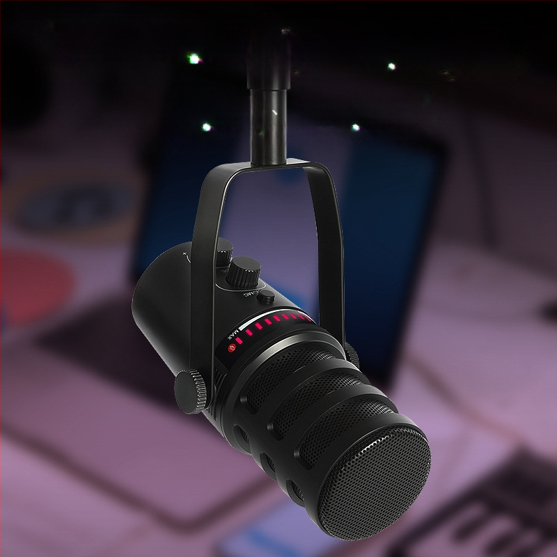 MV7 δυναμικό μικρόφωνο για ζωντανές μεταδόσεις και επαγγελματική ηχογράφηση, καρδιοειδές πεδίο λήψης, εύρος συχνοτήτων 60 Hz–15 kHz, λόγος σήματος προς θόρυβο ≥85 dB, χωρίς ενσωματωμένη μπαταρία