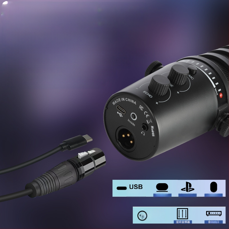 MV7 δυναμικό μικρόφωνο για ζωντανές μεταδόσεις και επαγγελματική ηχογράφηση, καρδιοειδές πεδίο λήψης, εύρος συχνοτήτων 60 Hz–15 kHz, λόγος σήματος προς θόρυβο ≥85 dB, χωρίς ενσωματωμένη μπαταρία