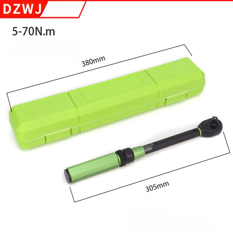 Ключ за въртящ момент DZT, дисплей тип скала, електроплатинено покритие, точност ±0.1, тегло 1.7