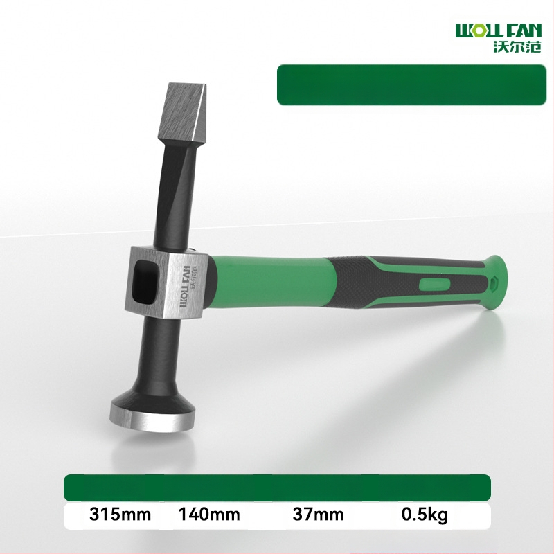 Комплект чукове за ламарина за автомобилен ремонт – чукове с плоска глава, квадратна глава и заострена глава