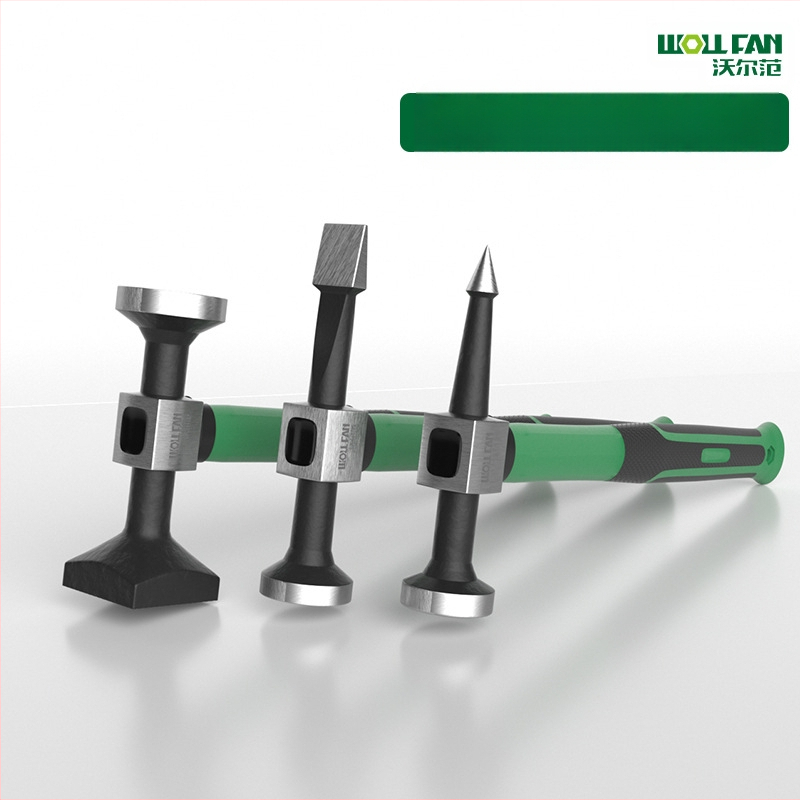 Комплект чукове за ламарина за автомобилен ремонт – чукове с плоска глава, квадратна глава и заострена глава