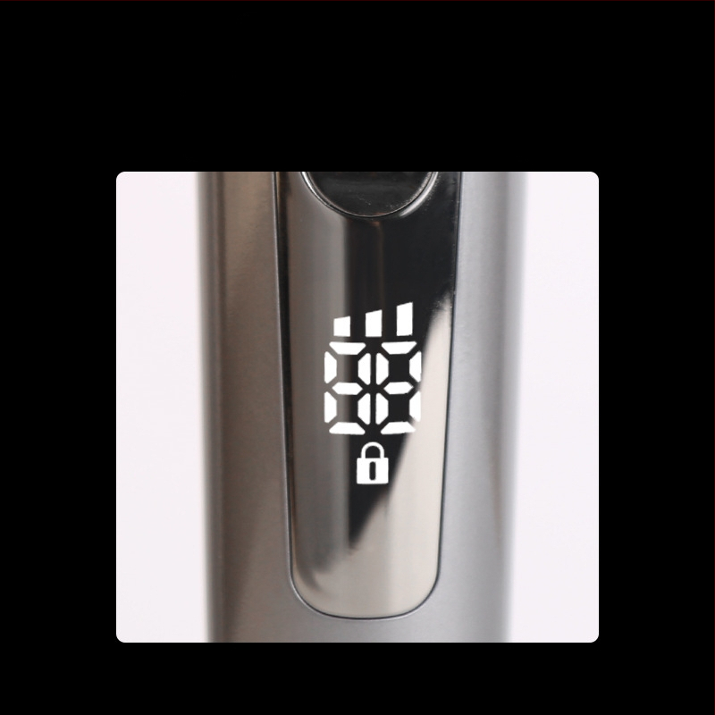 Ηλεκτρικός κουρευτής μαλλιών με οθόνη LCD, κεραμική κεφαλή, αδιάβροχος, ενσωματωμένη μπαταρία 1200–2000 mAh, αυτονομία 1–3 ώρες