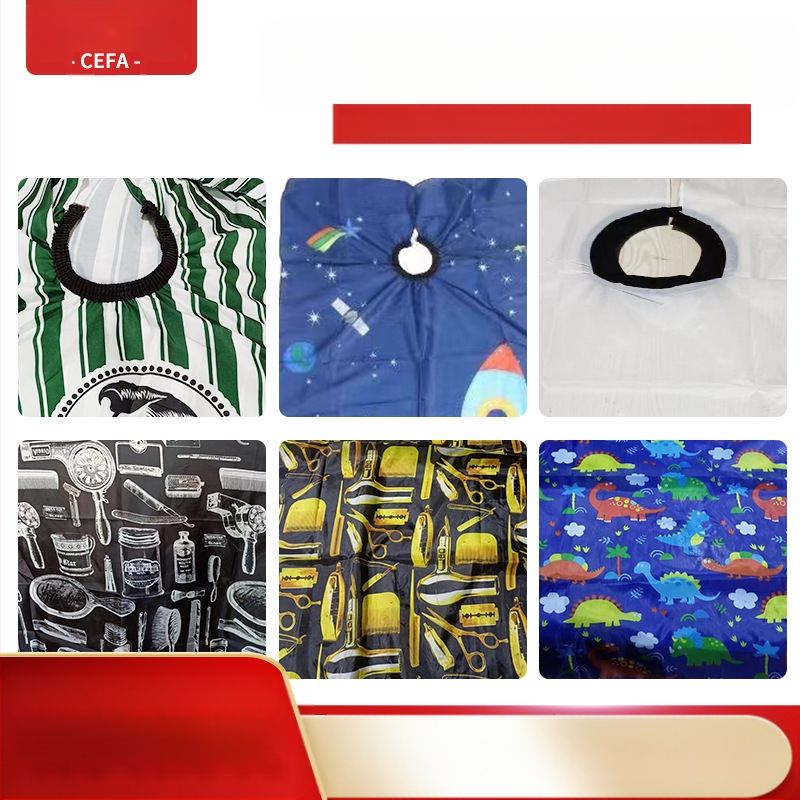 Αδιάβροχη ποδιά κομμωτικής για κούρεμα μαλλιών, προστασία από σκόνη, για οικιακή και σαλόνι χρήση