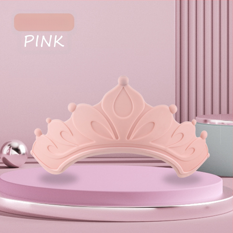 Бебешка шапка за шампоан с защита на очите и ушите, мека гума, полипропилен, регулируема, водоустойчива