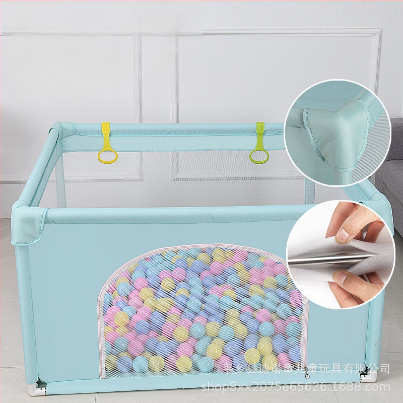 Dječja igrala ogradica s integriranim šatorom i podlogom za puzanje – unutarnja ogradna igra za razvoj vještina (Materijal: tkanina od nehrđajućeg čelika; Doba: 3-6 godina; Marka: Dino Child)